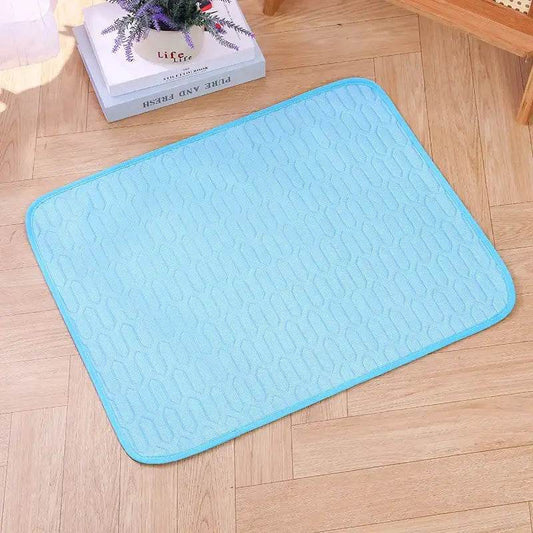 EMESA HOME Upgraded Summer Pet Cooling Mat – Ice-Cool Sleeping Pad Bed for Small, Medium & Large Cats and Dogs