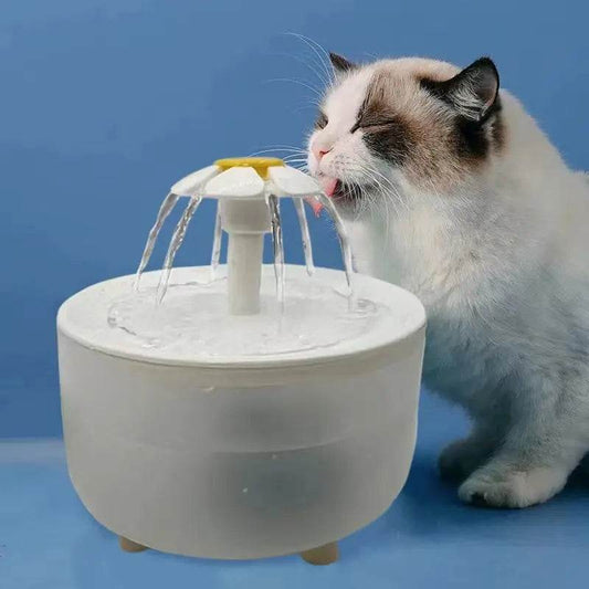 EMESA HOME Pet Water Fountain – 1200mL USB Electric Cat Water Dispenser with Auto Filter & Silent Circulation for Cats and Small Pets