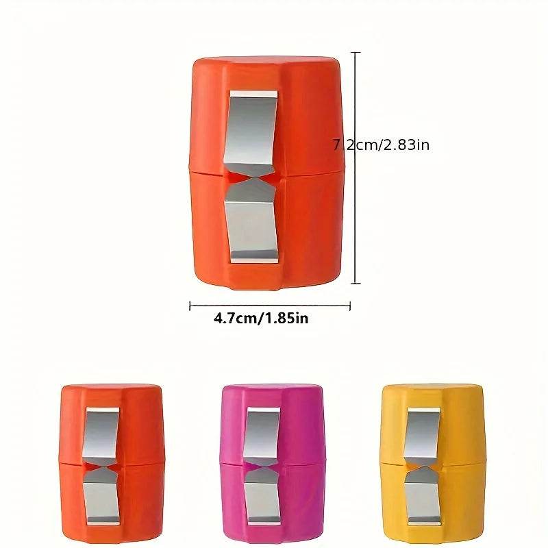 EMESA HOME Stainless Steel Eggshell Separator – Quick Egg Peeler & Yolk Splitter with Easy-Grip Handle for Baking & Cooking 3pcs