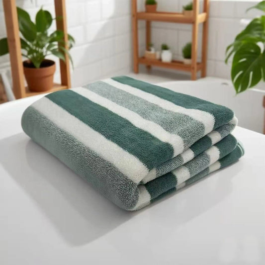 EMESA HOME Thick Bath Towel – Super Absorbent, Quick-Dry, Non-Shedding & Durable Towel for Home, Beach, and Travel (1-Pack) - Emesa Home