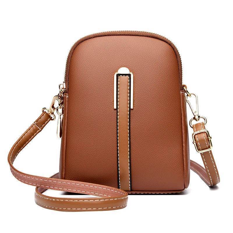 EMESA HOME Genuine Leather Luxury Handbag – Designer Women’s Cowhide Shoulder & Crossbody Bag, Elegant Messenger Purse - Emesa Home