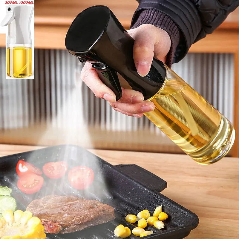 EMESA HOME 200ml/300ml Oil Spray Bottle - Versatile Kitchen and BBQ Cooking Essential, Olive Oil Dispenser for Camping, Baking, Vinegar, and Soy Sauce Sprayer Containers - Emesa Home