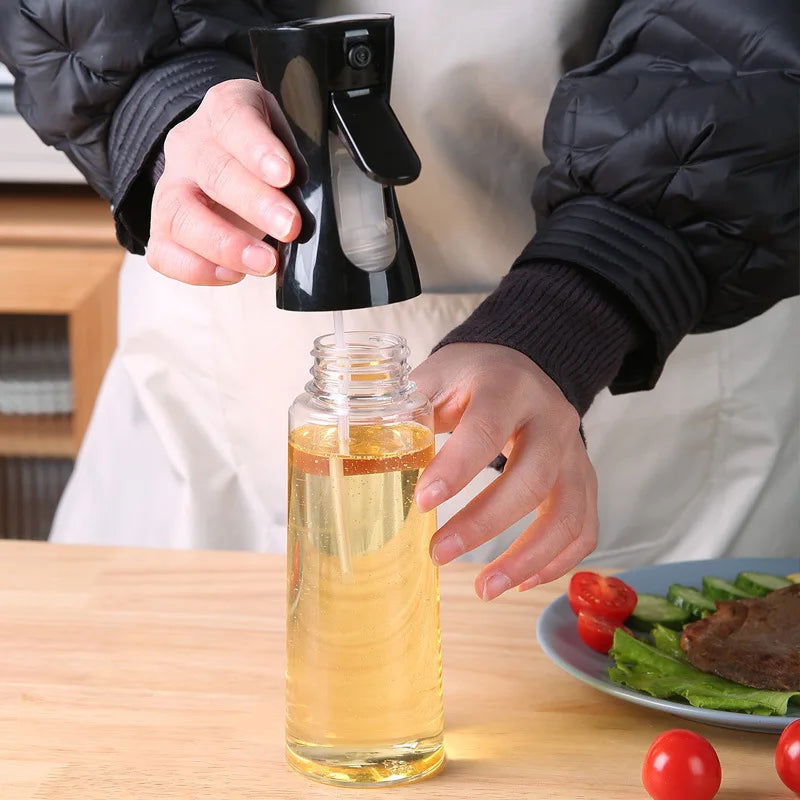 EMESA HOME 200ml/300ml Oil Spray Bottle - Versatile Kitchen and BBQ Cooking Essential, Olive Oil Dispenser for Camping, Baking, Vinegar, and Soy Sauce Sprayer Containers - Emesa Home