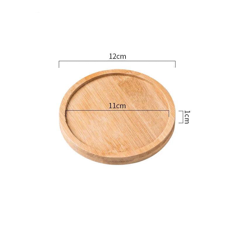 EMESA HOME Bamboo Multi-Shape Wooden Tray: High-Quality, Health-Conscious, and Versatile Home and Garden Essential - Emesa Home