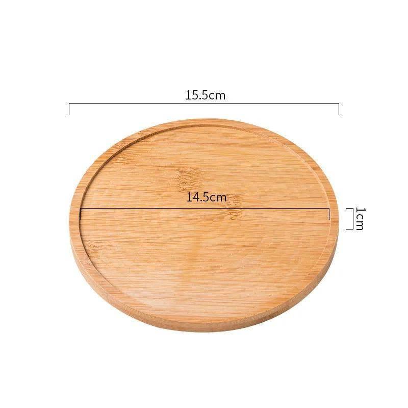 EMESA HOME Bamboo Multi-Shape Wooden Tray: High-Quality, Health-Conscious, and Versatile Home and Garden Essential - EMESA HOME™