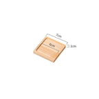 EMESA HOME Bamboo Multi-Shape Wooden Tray: High-Quality, Health-Conscious, and Versatile Home and Garden Essential - EMESA HOME™