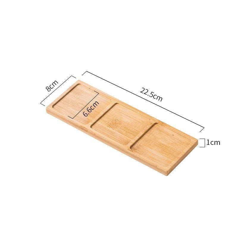 EMESA HOME Bamboo Multi-Shape Wooden Tray: High-Quality, Health-Conscious, and Versatile Home and Garden Essential - EMESA HOME™