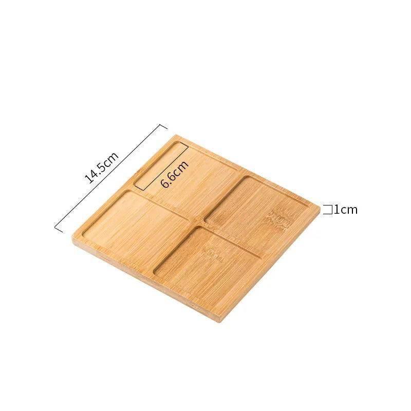 EMESA HOME Bamboo Multi-Shape Wooden Tray: High-Quality, Health-Conscious, and Versatile Home and Garden Essential - EMESA HOME™