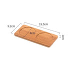 EMESA HOME Bamboo Multi-Shape Wooden Tray: High-Quality, Health-Conscious, and Versatile Home and Garden Essential - EMESA HOME™