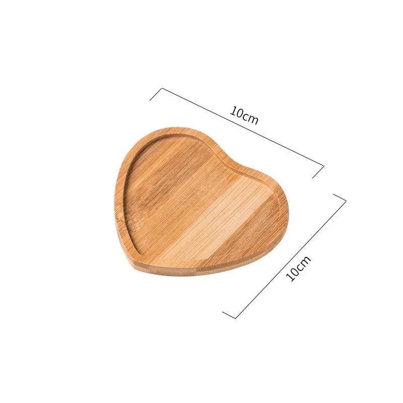 EMESA HOME Bamboo Multi-Shape Wooden Tray: High-Quality, Health-Conscious, and Versatile Home and Garden Essential - Emesa Home