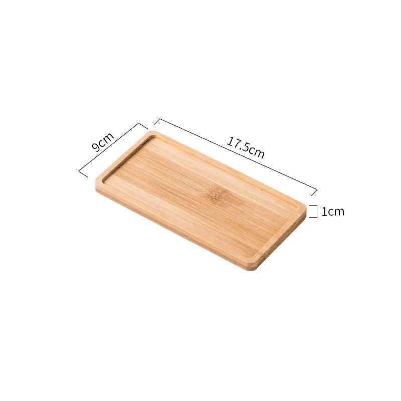 EMESA HOME Bamboo Multi-Shape Wooden Tray: High-Quality, Health-Conscious, and Versatile Home and Garden Essential - Emesa Home