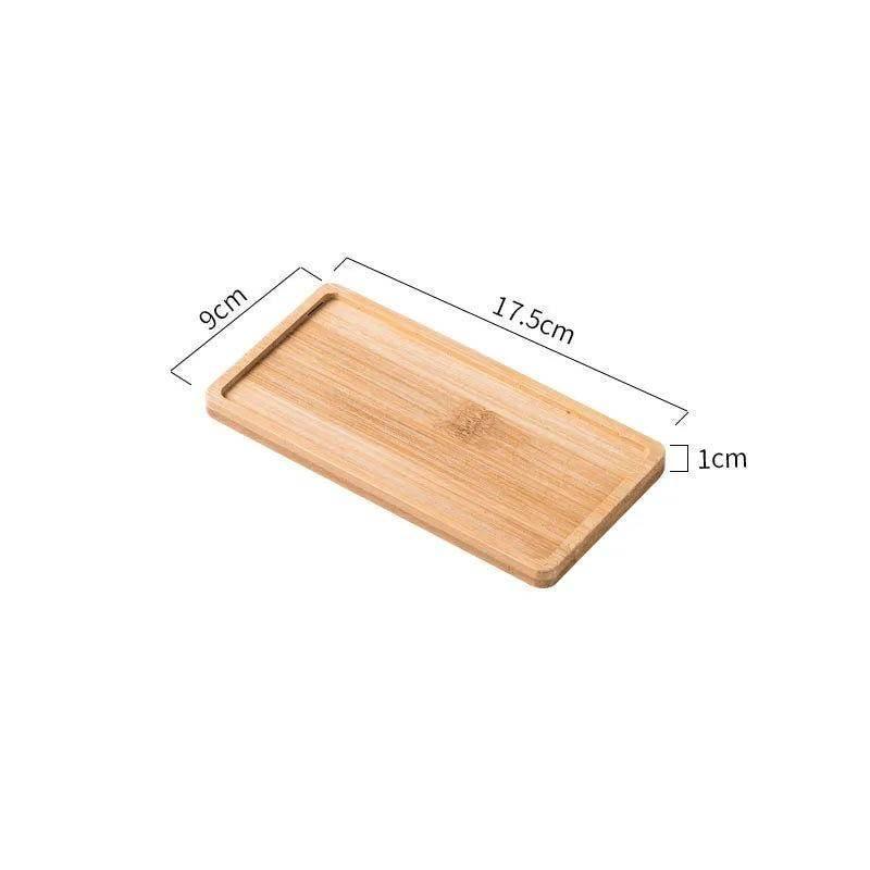EMESA HOME Bamboo Multi-Shape Wooden Tray: High-Quality, Health-Conscious, and Versatile Home and Garden Essential - EMESA HOME™