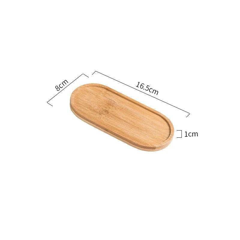 EMESA HOME Bamboo Multi-Shape Wooden Tray: High-Quality, Health-Conscious, and Versatile Home and Garden Essential - EMESA HOME™