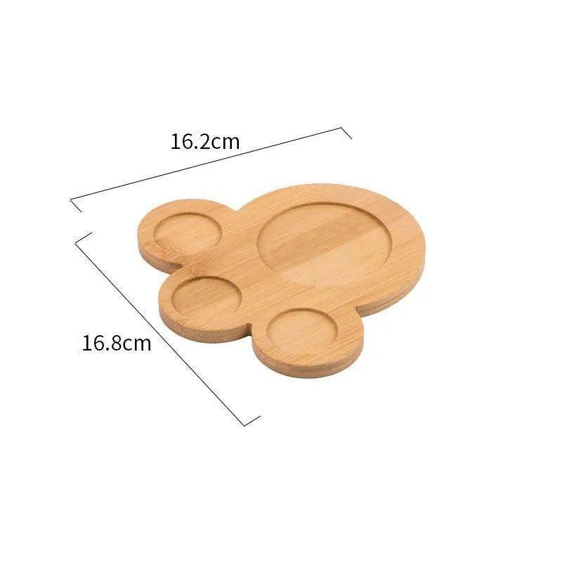 EMESA HOME Bamboo Multi-Shape Wooden Tray: High-Quality, Health-Conscious, and Versatile Home and Garden Essential - EMESA HOME™