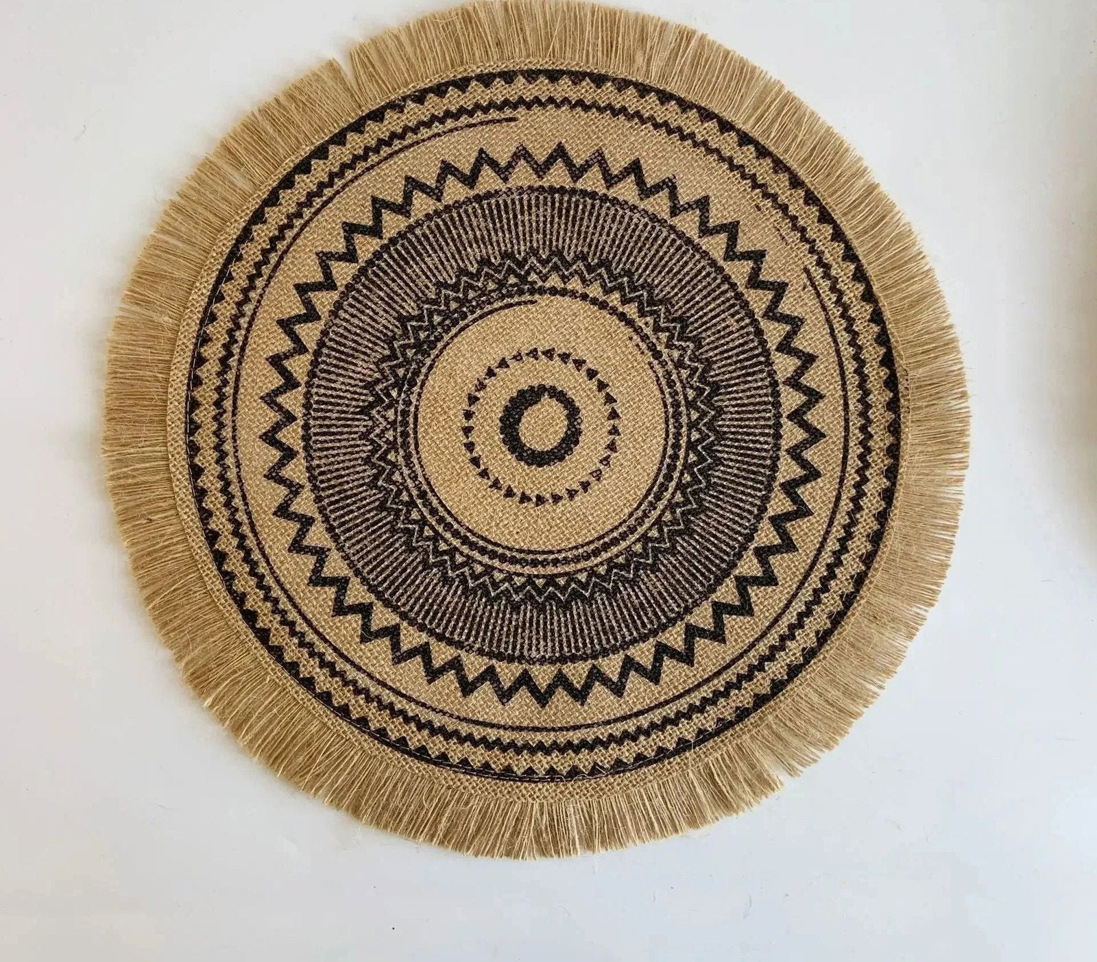 EMESA HOME Boho Round Placemat 15 Inch - Emesa Home