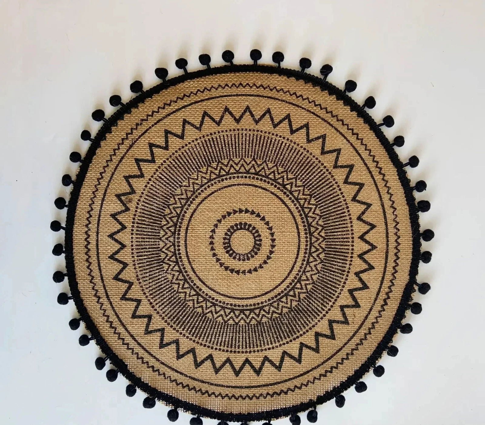 EMESA HOME Boho Round Placemat 15 Inch - Emesa Home