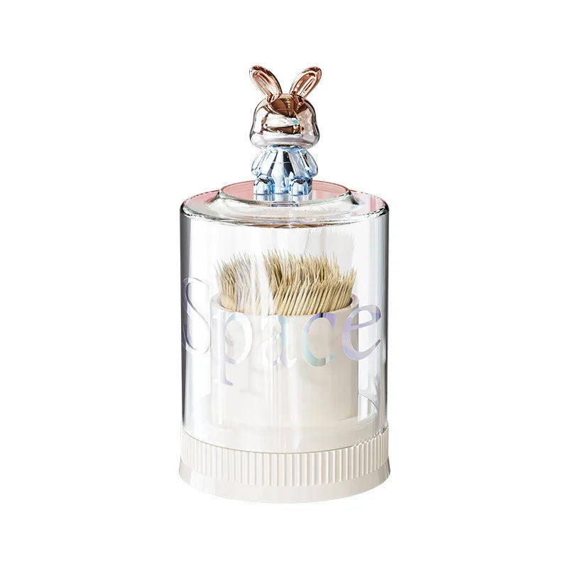 EMESA HOME Creative Bear Toothpick Box Cotton Swab Storage Boxes. - Emesa Home