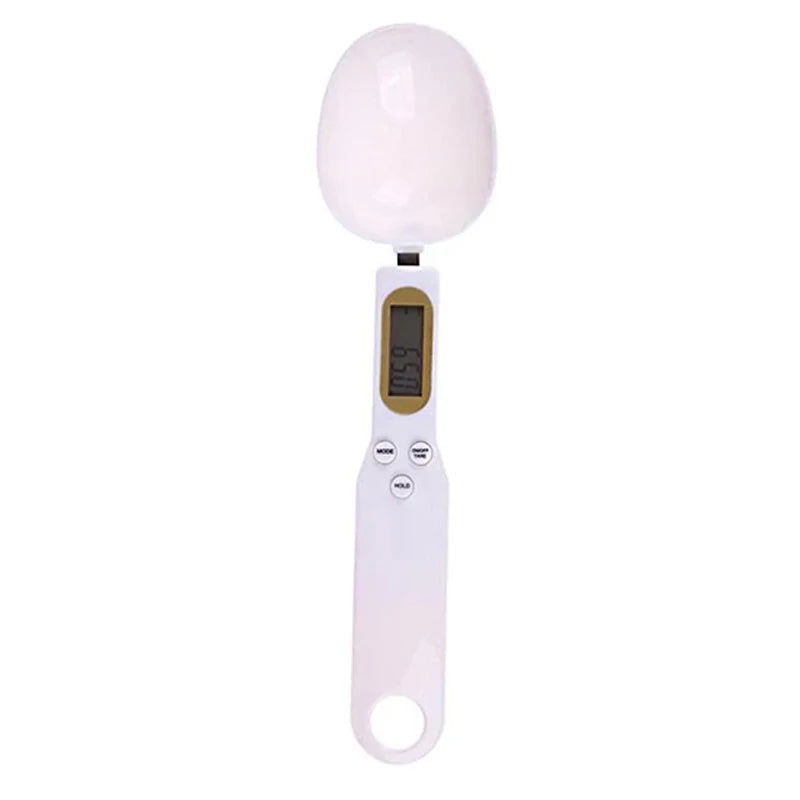 "EMESA HOME Digital Kitchen Scale Spoon: Weighing range 0.1g-500g LCD Measuring Food Spoon for Precision Cooking - Mini Kitchen Tool for Milk, Coffee, and More" - Emesa Home