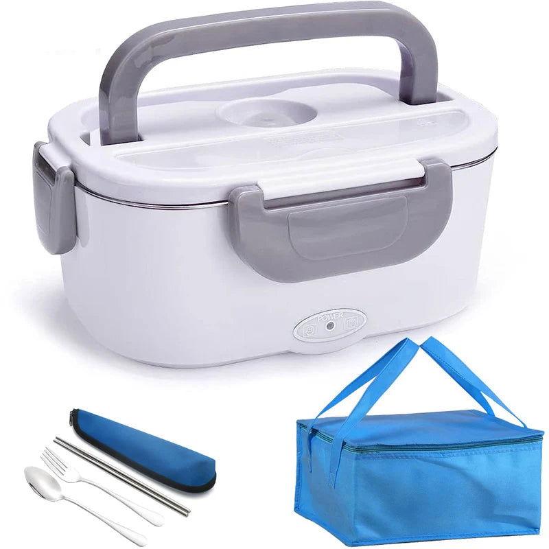 EMESA HOME Dual-Use Electric Heating Lunch Box: Versatile Leakproof Container for Home and Car - Emesa Home