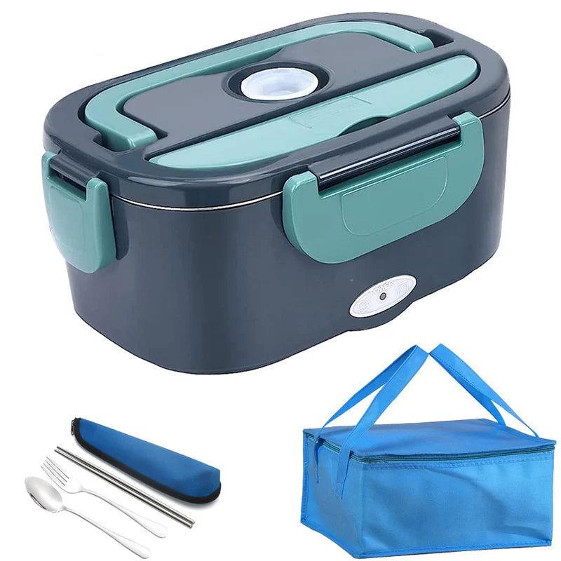 EMESA HOME Dual-Use Electric Heating Lunch Box: Versatile Leakproof Container for Home and Car - Emesa Home