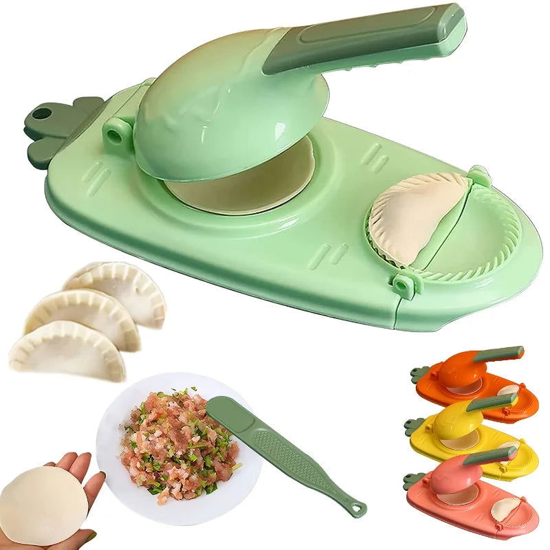 EMESA HOME Dumpling Moulds and Dough Press: Essential Kitchen Utensil for Home Cooking and Professional Use - Emesa Home