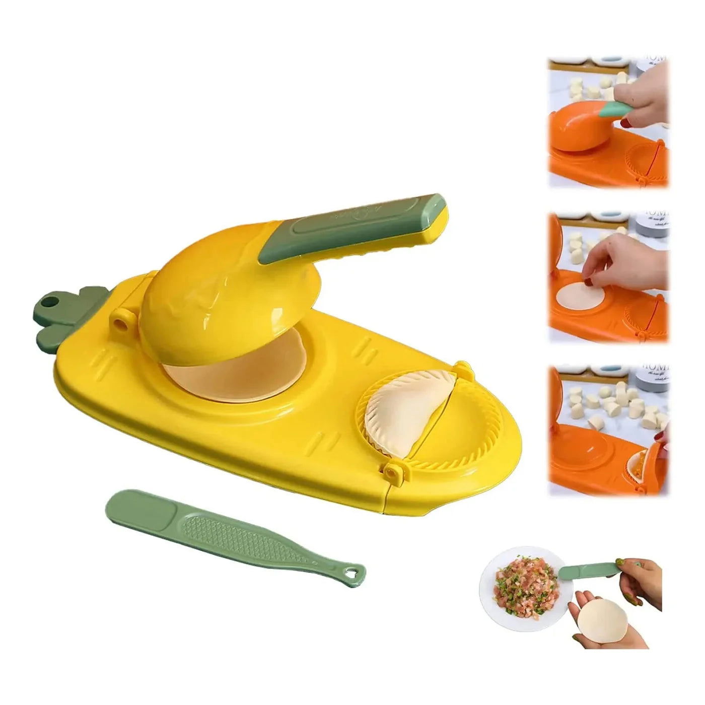 EMESA HOME Dumpling Moulds and Dough Press: Essential Kitchen Utensil for Home Cooking and Professional Use - Emesa Home