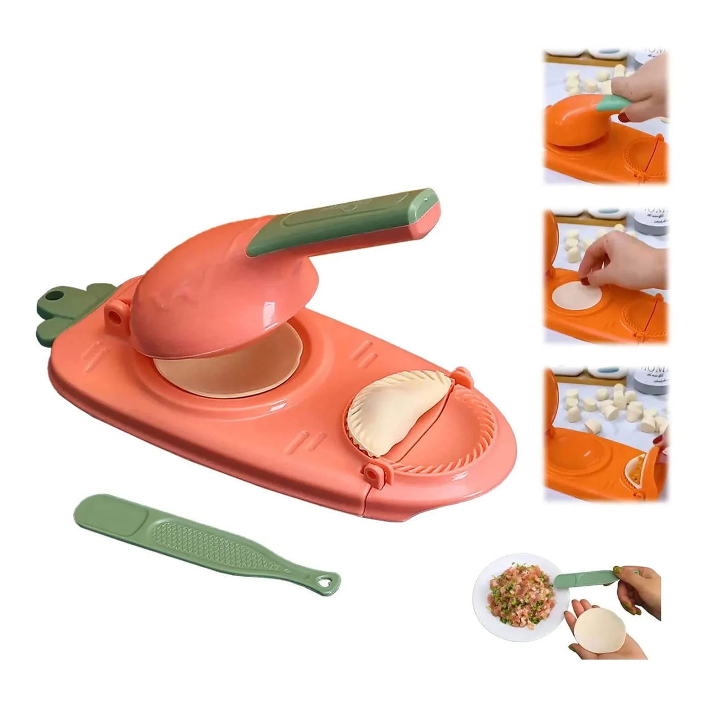 EMESA HOME Dumpling Moulds and Dough Press: Essential Kitchen Utensil for Home Cooking and Professional Use - Emesa Home