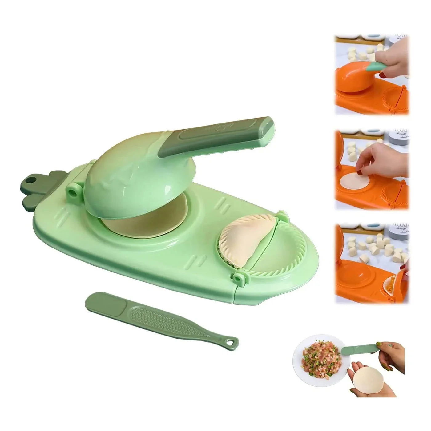 EMESA HOME Dumpling Moulds and Dough Press: Essential Kitchen Utensil for Home Cooking and Professional Use - Emesa Home