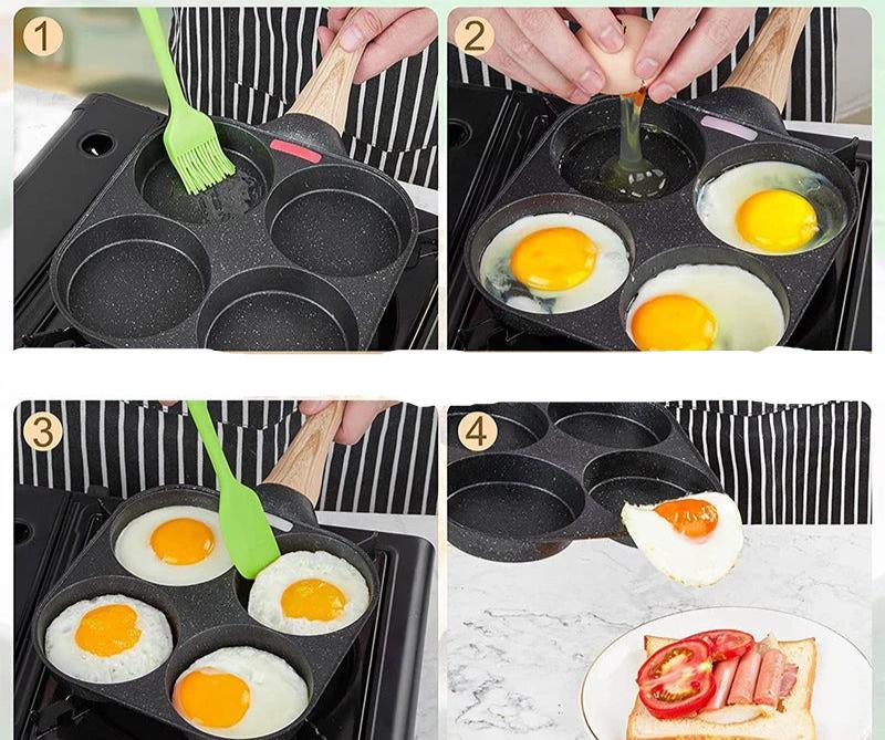 EMESA HOME Egg Frying Pan: Versatile Nonstick Cookware for Perfect Pancakes and Eggs - Emesa Home