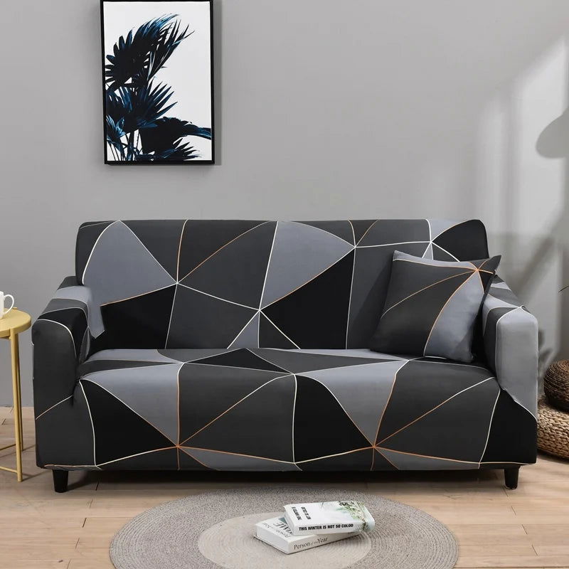 EMESA HOME Elastic Sofa Slipcovers – Modern Cover for Living Room Sectional, Corner, L-Shape, Chair Protector (1-4 Seater) - Emesa Home