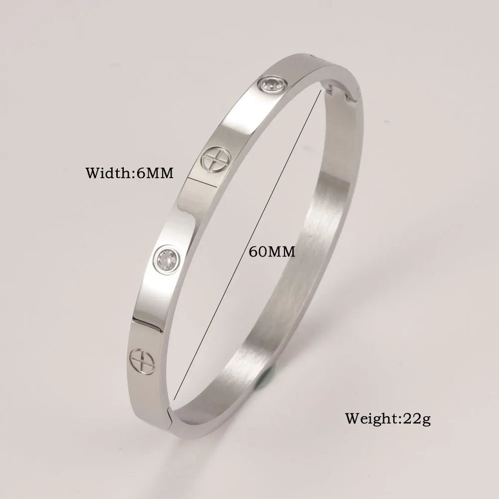 "EMESA HOME Elevate Your Style with Stainless Steel Cuff Bracelets for Women - Emesa Home