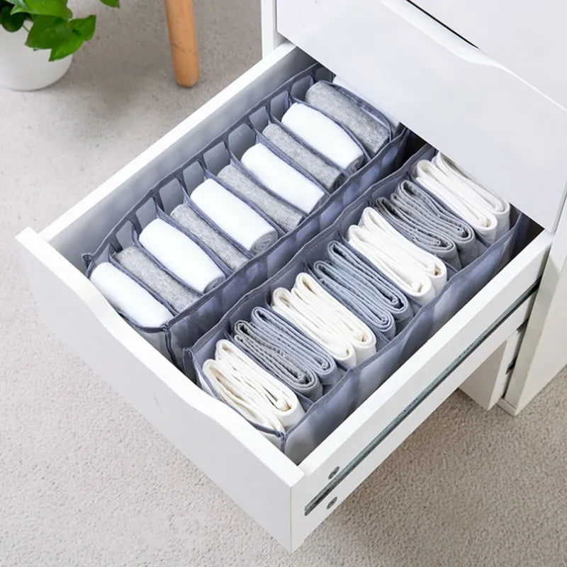 "EMESA HOME Foldable Drawer Organizer: Efficient Clothes, Underwear, and Bra Storage for Bedroom Closet" - Emesa Home