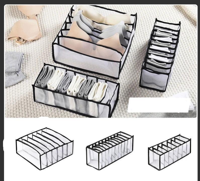 "EMESA HOME Foldable Drawer Organizer: Efficient Clothes, Underwear, and Bra Storage for Bedroom Closet" - Emesa Home