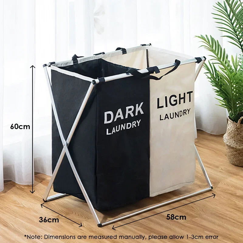 EMESA HOME Foldable Laundry Basket Large Dirty Clothes Hamper Toy Storage Bag Drawer Sorter Bin for Home - Emesa Home