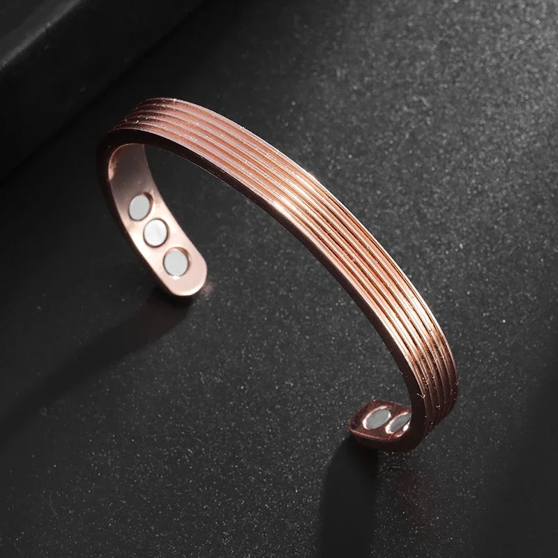 EMESA HOME Geometric Strip Magnetic Bracelet for Men & Women, Fashion Jewelry Gift - Emesa Home