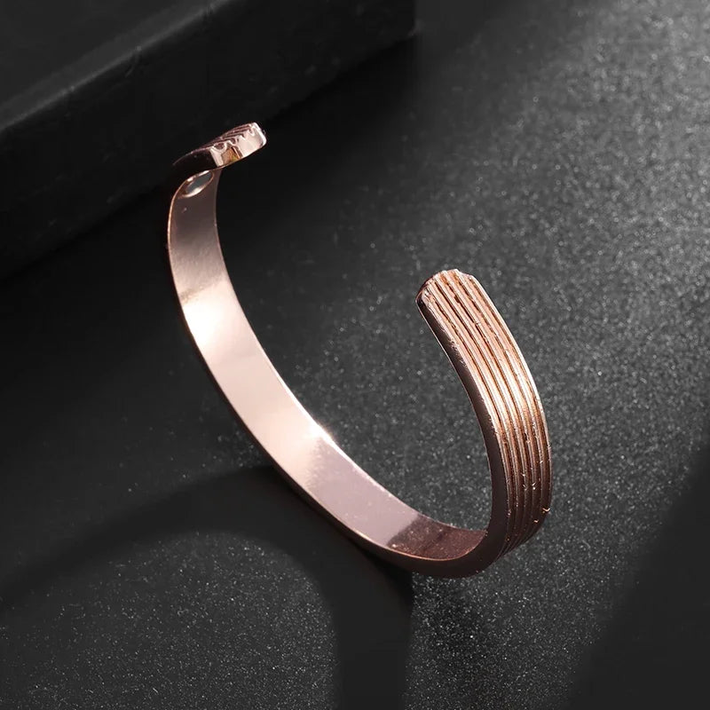 EMESA HOME Geometric Strip Magnetic Bracelet for Men & Women, Fashion Jewelry Gift - Emesa Home