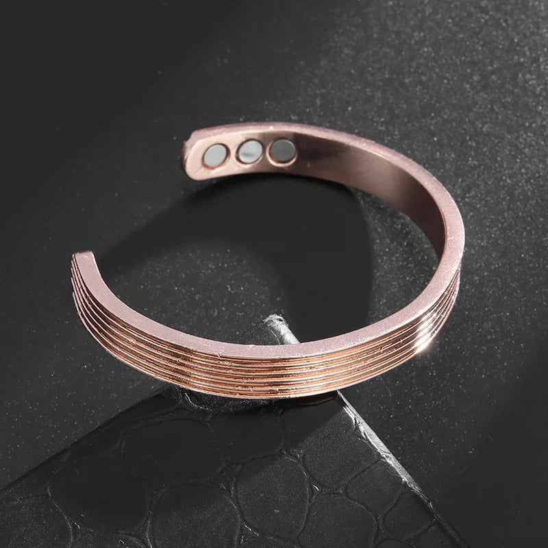 EMESA HOME Geometric Strip Magnetic Bracelet for Men & Women, Fashion Jewelry Gift - Emesa Home