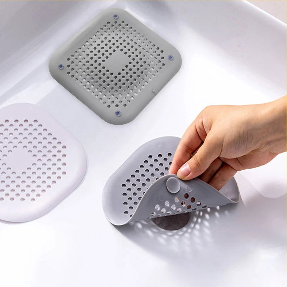 "EMESA HOME Hair Filter Sink: Anti-Blocking Strainer, Bathtub Shower Floor Drain Stopper, Silicone Kitchen Deodorant Plug - Essential Bathroom Accessories" - Emesa Home