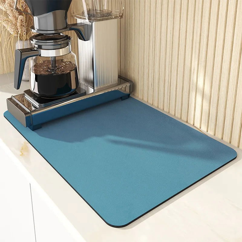 EMESA HOME Large Kitchen Super Absorbent Mat is designed to efficiently manage spills and drainage in your kitchen or bathroom - Emesa Home