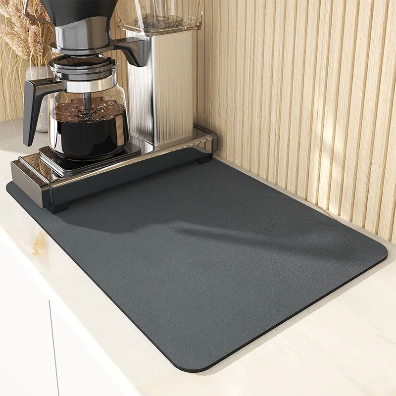 EMESA HOME Large Kitchen Super Absorbent Mat is designed to efficiently manage spills and drainage in your kitchen or bathroom - Emesa Home