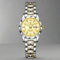EMESA HOME Luxury Ladies Dress Watch - Luminous Waterproof Week Date Stainless Steel Quartz Wristwatch - EMESA HOME™
