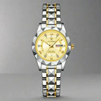 EMESA HOME Luxury Ladies Dress Watch - Luminous Waterproof Week Date Stainless Steel Quartz Wristwatch - EMESA HOME™