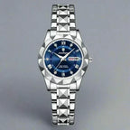 EMESA HOME Luxury Ladies Dress Watch - Luminous Waterproof Week Date Stainless Steel Quartz Wristwatch - EMESA HOME™