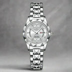 EMESA HOME Luxury Ladies Dress Watch - Luminous Waterproof Week Date Stainless Steel Quartz Wristwatch - EMESA HOME™