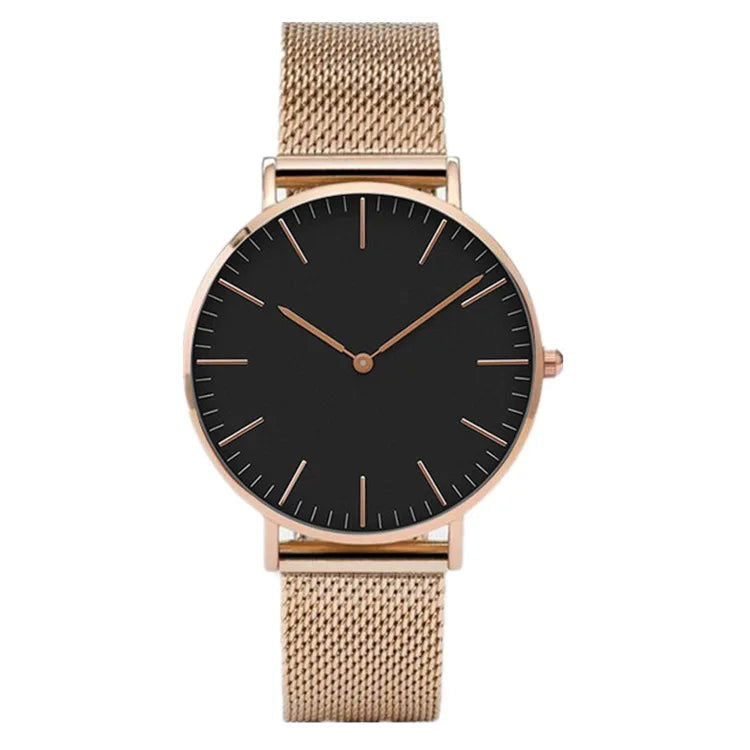 EMESA HOME Luxury Rose Gold Women's Bracelet Watch - Top Brand Ladies Casual Quartz Wristwatch - Emesa Home