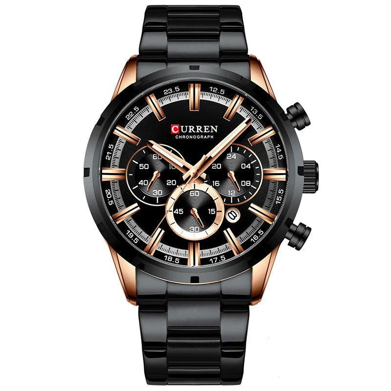 EMESA HOME  Men's Luxury Sports Chronograph Quartz Watch - Emesa Home