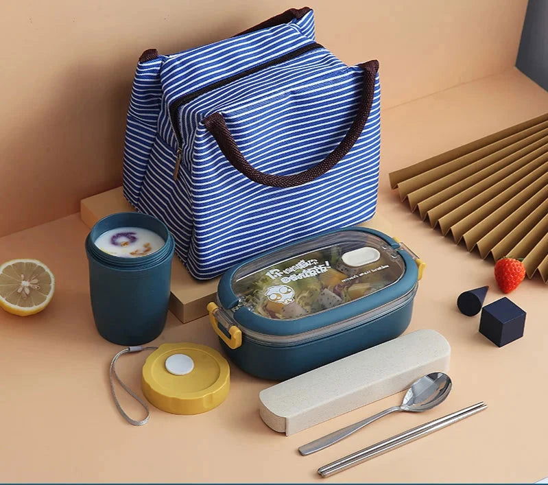 EMESA HOME Multi-Layer Bento Box: Stylish and functional, ideal for organizing and carrying lunch with a compact, efficient design. - Emesa Home