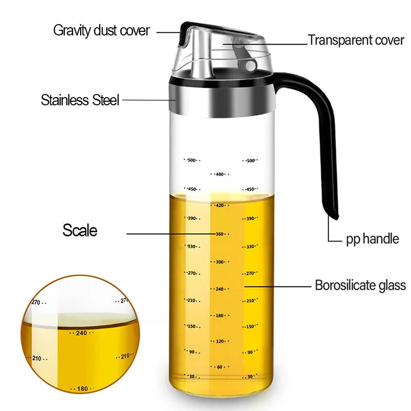 EMESA HOME Olive Oil Dispenser Bottle is a kitchen accessory with various features and specifications. - Emesa Home