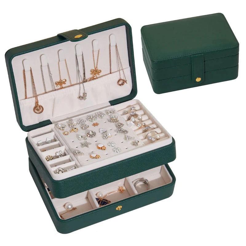 EMESA HOME Size Jewelry Organizer Display Travel Jewelry Case Boxes - Emesa Home