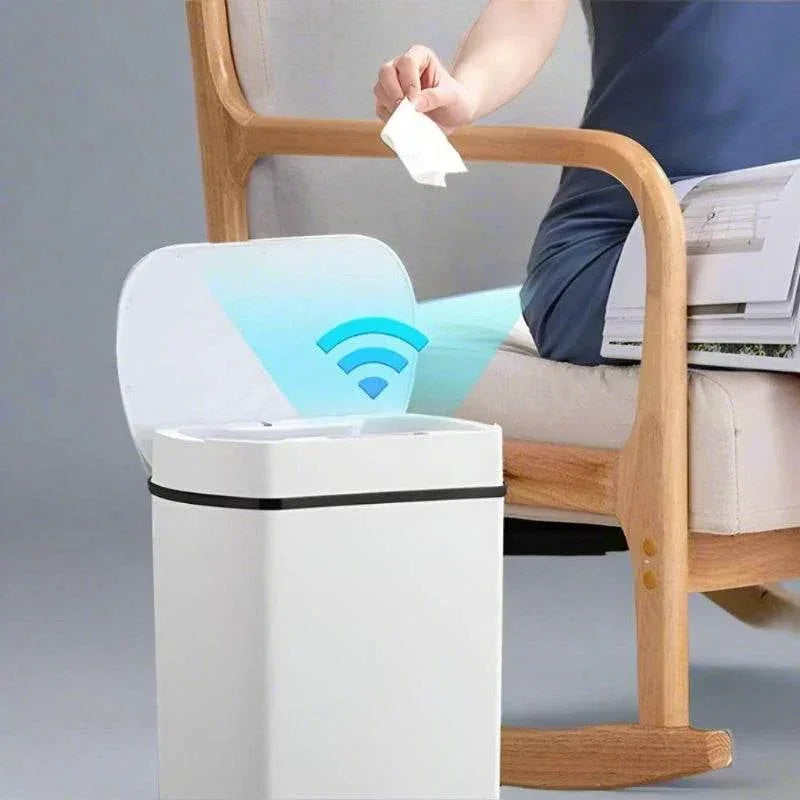 EMESA HOME Smart Trash Can – Kitchen and Bathroom Automatic Sensor Wastebasket, Garbage Bin, Cleaning Tools - EMESA HOME™